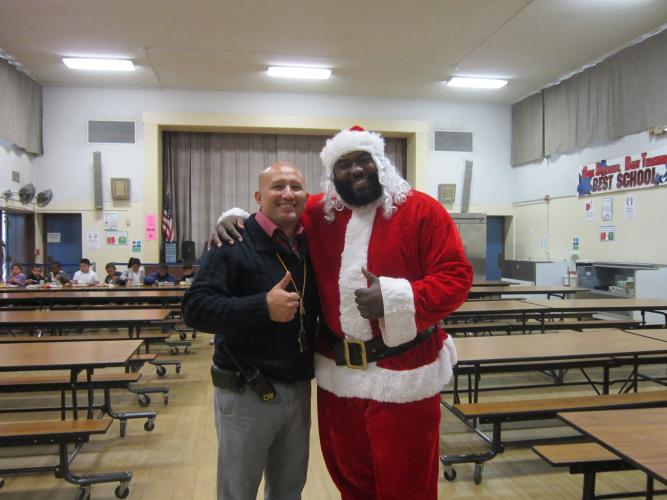 Oscar Garcia and Joe Smith from Boys and Girls Club